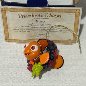 Vintage Disney Nemo Ornament President’s Edition